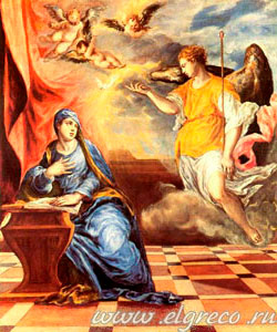 Благовещение. Эль Греко / www.ElGreco.ru
